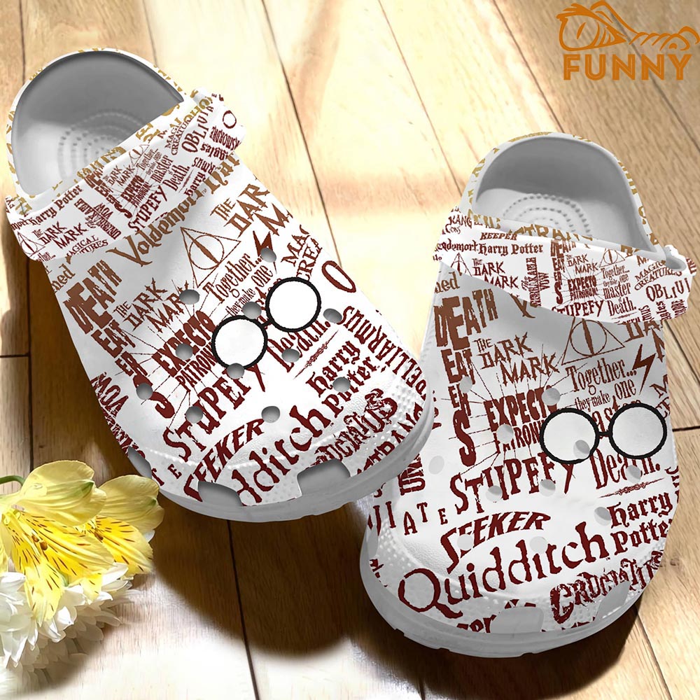 Parttern Harry Potter Crocs - Discover Comfort And Style Clog Shoes With  Funny Crocs