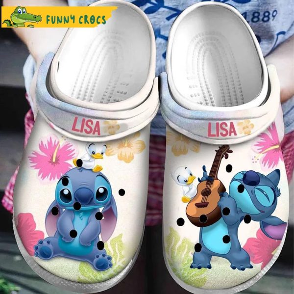 Personalized Duck Stitch Crocs Clog Shoes