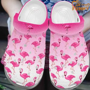 Pinky Flamingo Lovers Crocs