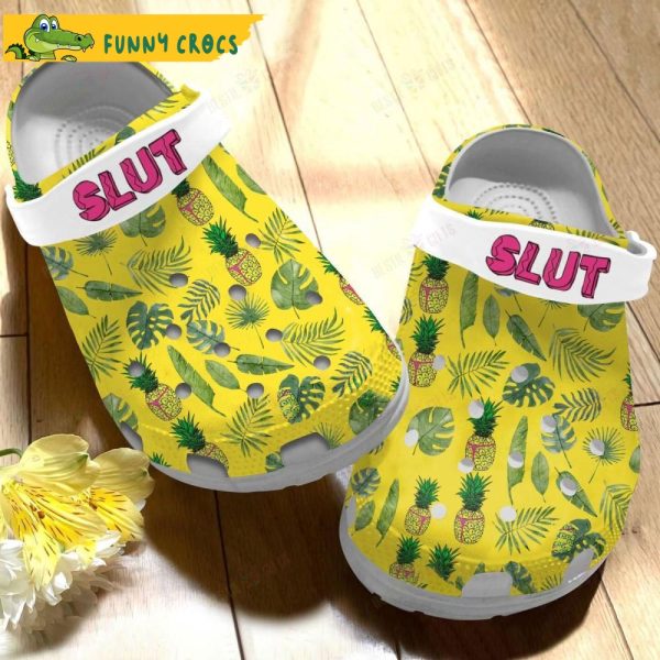 Slutty Pineapple Classic Crocs Clog Shoes