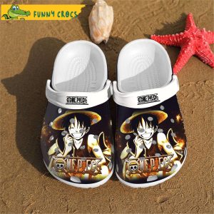 Smilling Luffy One Piece Crocs