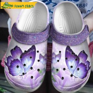 Sparkling Butterfly Crocs