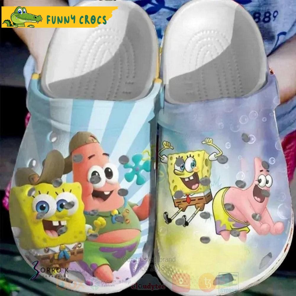 Spongebob Squarepants Crocs Clog Shoes