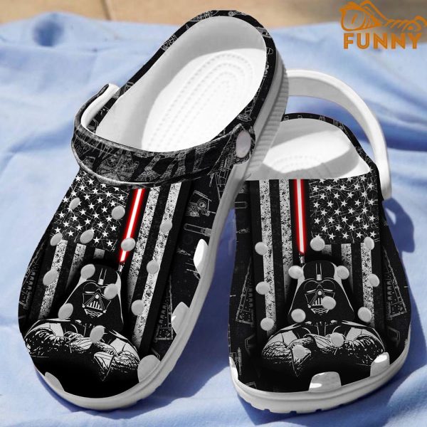 Star Wars America Darth Vader Crocs - Discover Comfort And Style Clog ...