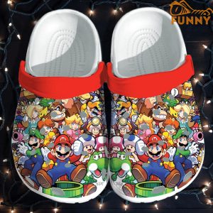 Super Mario Brothers Gamer Crocs