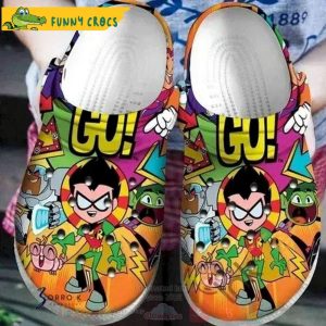 Teen Titans Crocs Clog Shoes