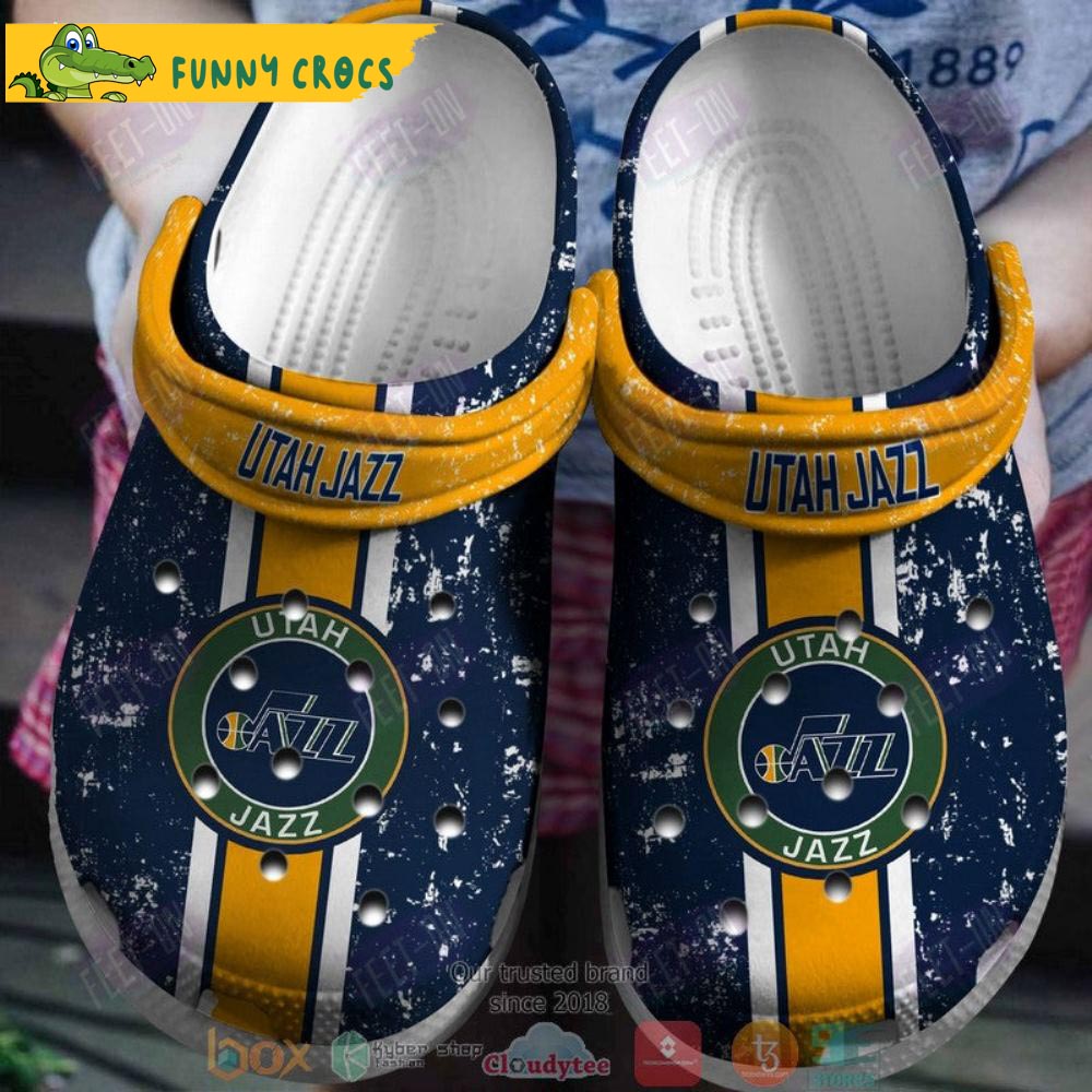 Utah Jazz Nba Crocs Clog Shoes - Discover Comfort And Style Clog Shoes ...
