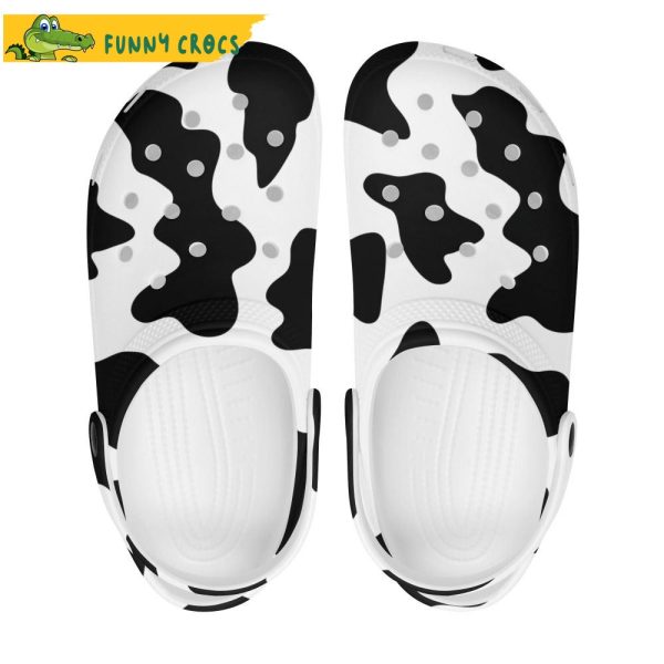 Women’s Cow Black Crocs