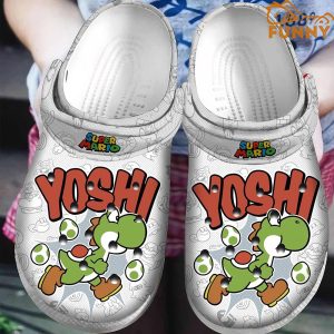 Yoshi Super Mario Crocs