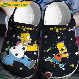 3D The Simpsons Crocs Clog Shoes