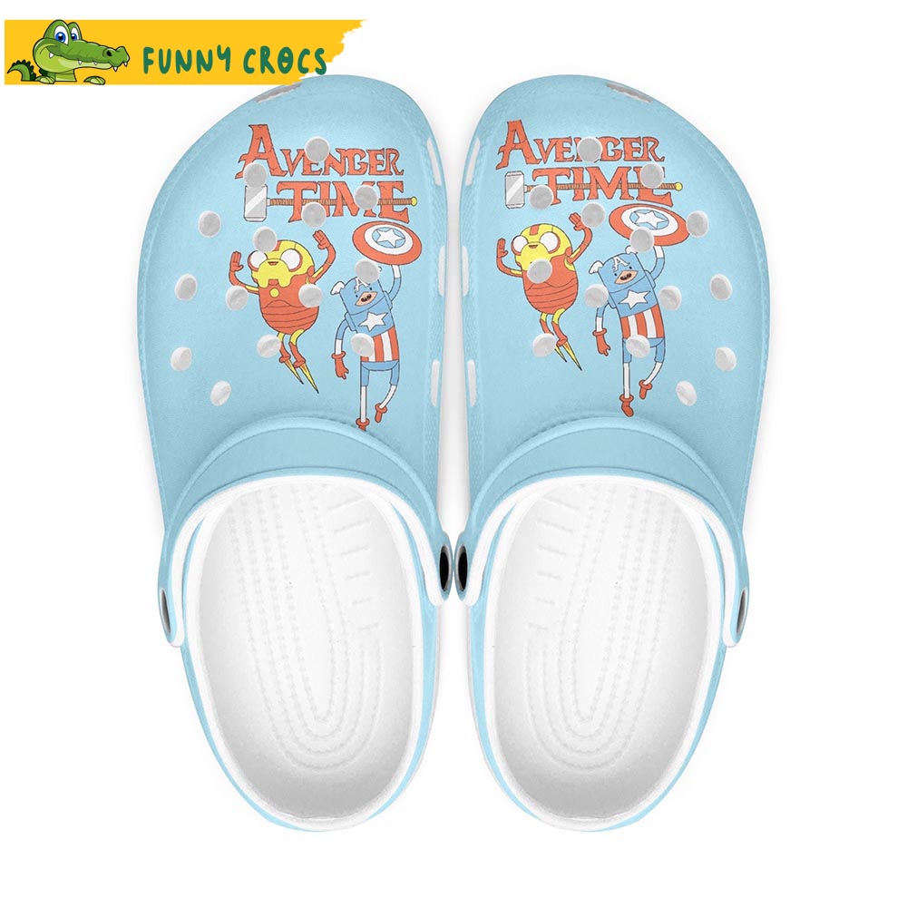 Adventure Time Avengers Crocs