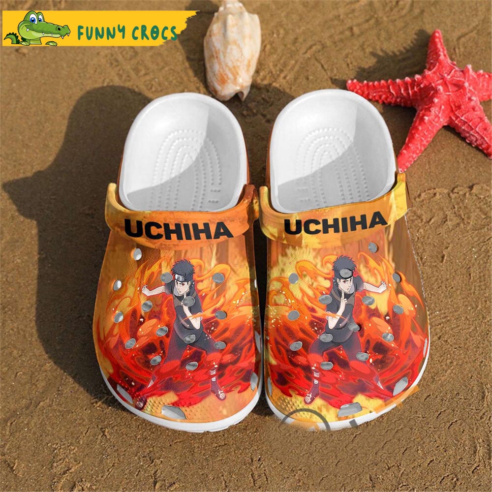 Anime Uchiha Shisui Naruto Crocs Clog Shoes