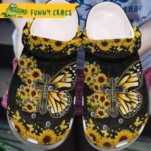 Butterfly Faith Crocs Clogs Shoes