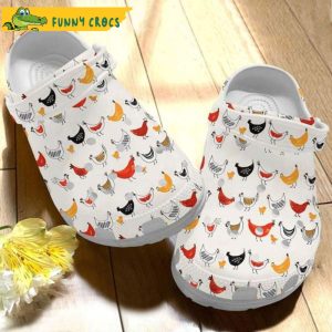 Chibi Chicken Crocs Clog Shoes