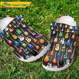 Color Guitar Collection Crocs Clog Shoes 1