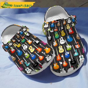 Color Guitar Collection Crocs Clog Shoes 3