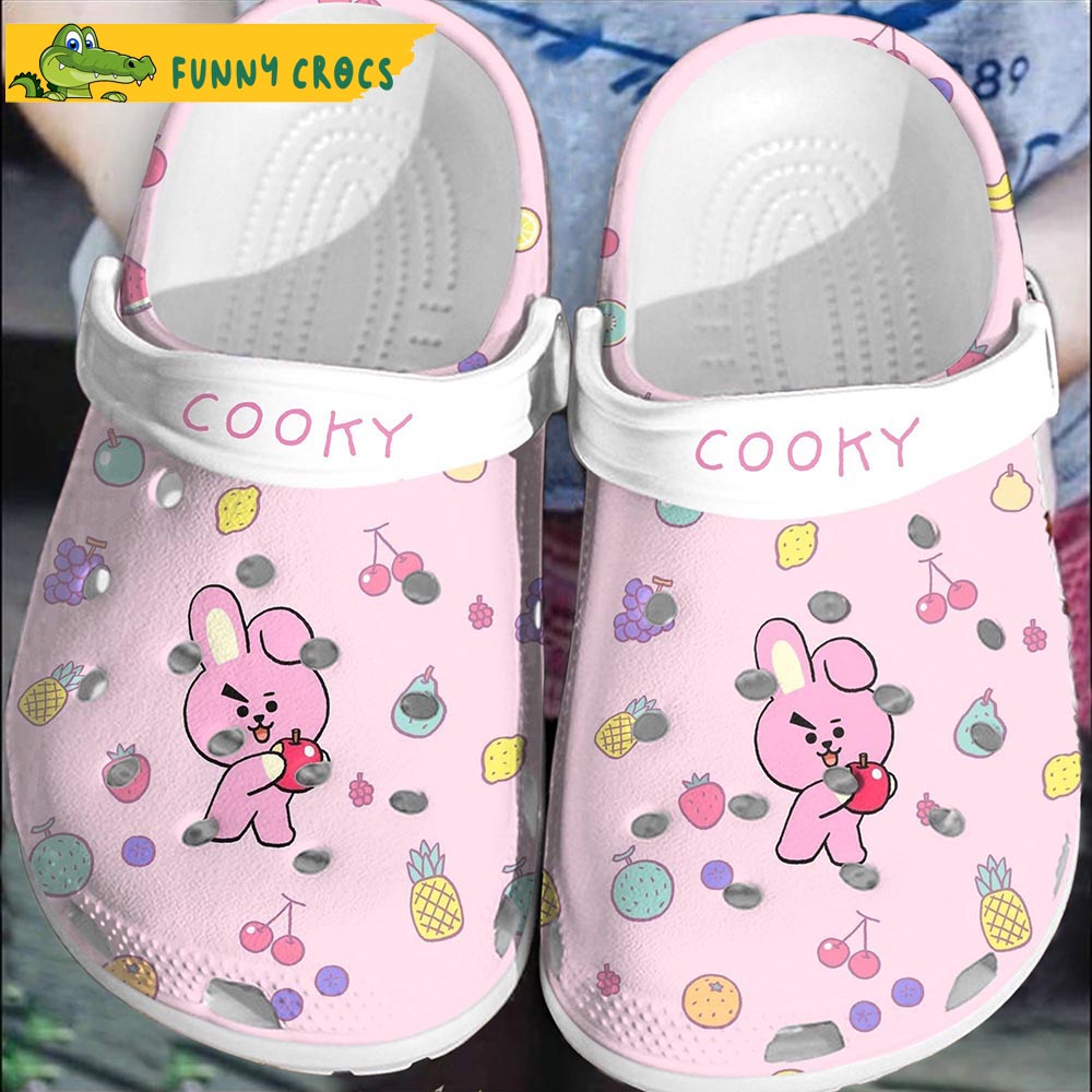 Cooky Bts Crocs Clog Shoes