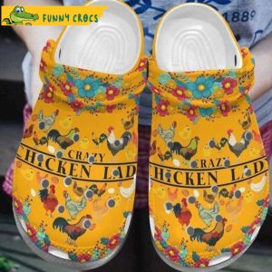 Crazy Chicken Lady Crocs Clog Shoes