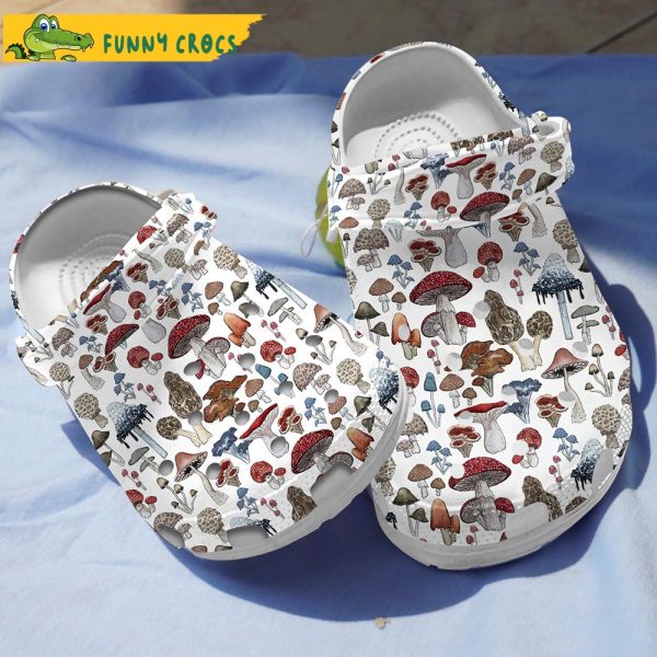 Crocs Mushroom - Discover Comfort And Style Clog Shoes With Funny Crocs