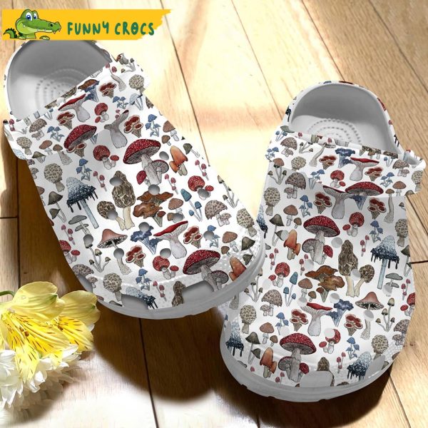 Crocs Mushroom - Discover Comfort And Style Clog Shoes With Funny Crocs