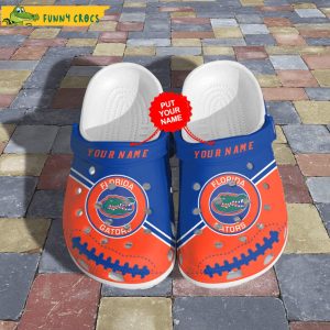 Custom Florida Gators Football NCAA Crocs Slippers