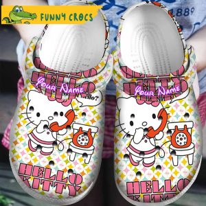 Custom Hello Kitty Phone Funny Crocs