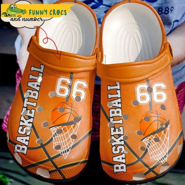 Custom & Number Love Mix Color Basketball Crocs