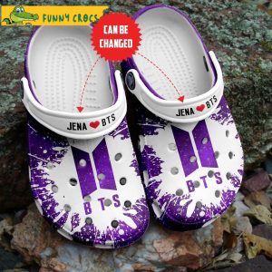 Customized Bts Crocs Clog Shoes