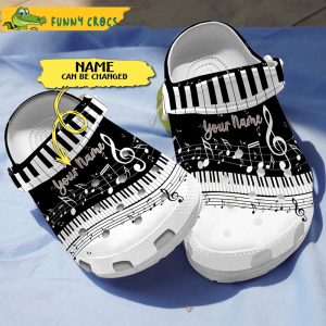 Customized Piano Music Gifts Crocs Clog Shoes 1
