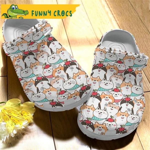 Cute Shiba Inu Dog Gifts Crocs Slippers