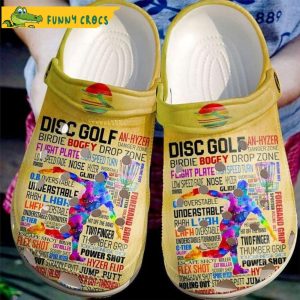 Disc Golf Crocs Clog Shoes