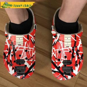 EVH Guitar Music Gift Crocs Clog Shoes 3