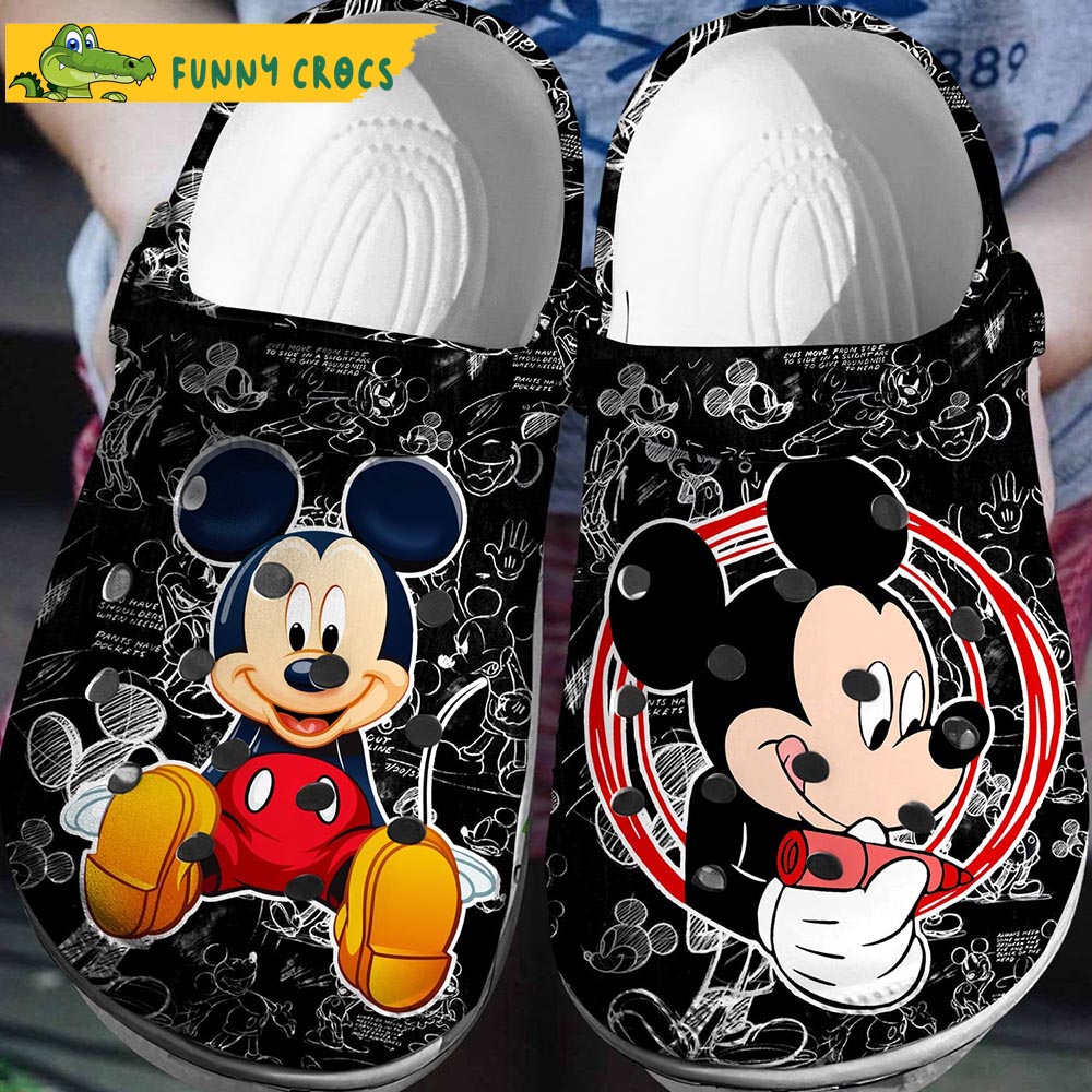 Experience The Joy Mickey Mouse Crocs Clog Shoes