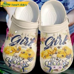 Farm Animal Chicken Crocs Clog Shoes