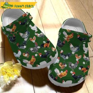 Farmer Rooster Chicken Crocs Clog Shoes