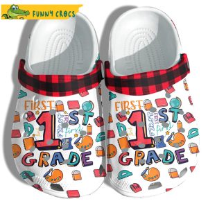 First Day Of Back To School Crocs Clog Shoes