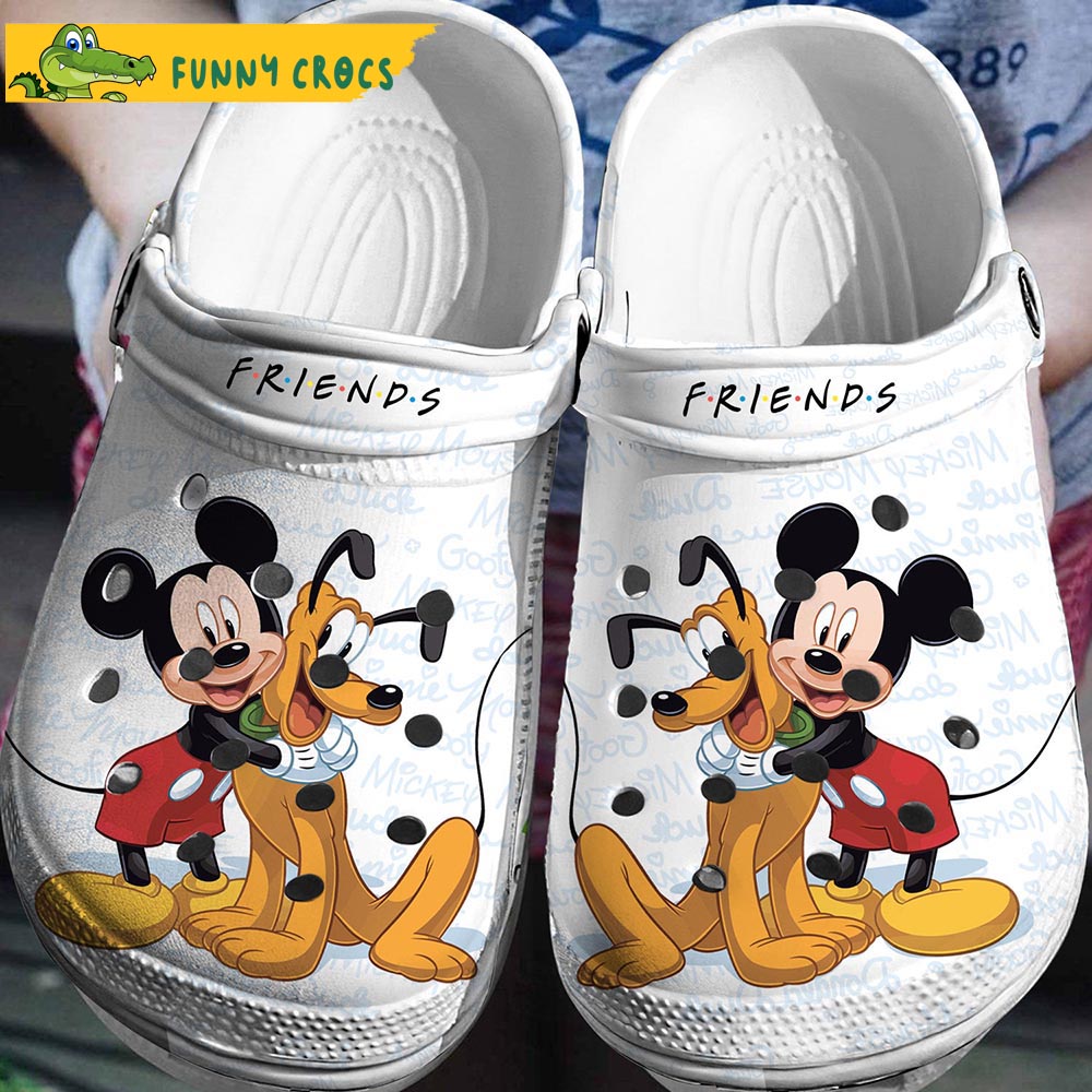 Friends Mickey Mouse And Pluto Disney Crocs