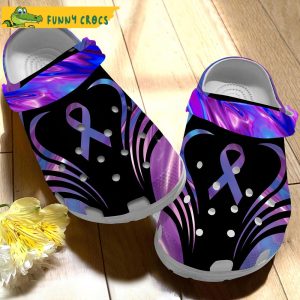 Funny Breast Cancer Crocs Slippers