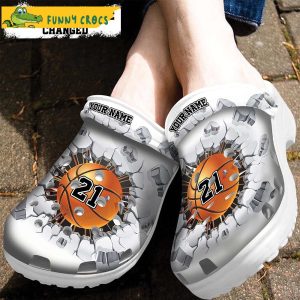 Funny Customized Basketball Crocs Clog Shoes 2 1