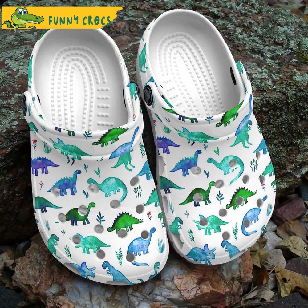 Funny Dinosaur Jurassic Park Crocs Slippers