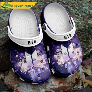 Funny Flowers And Bts Gifts Crocs