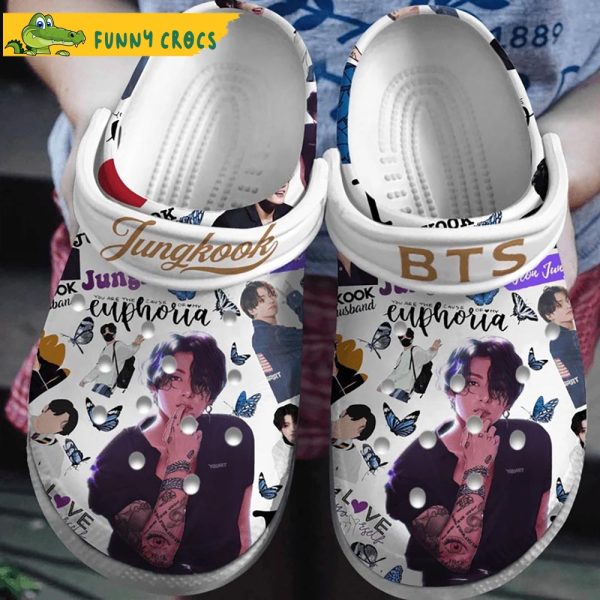 Funny Jungkook Bts Gifts Crocs