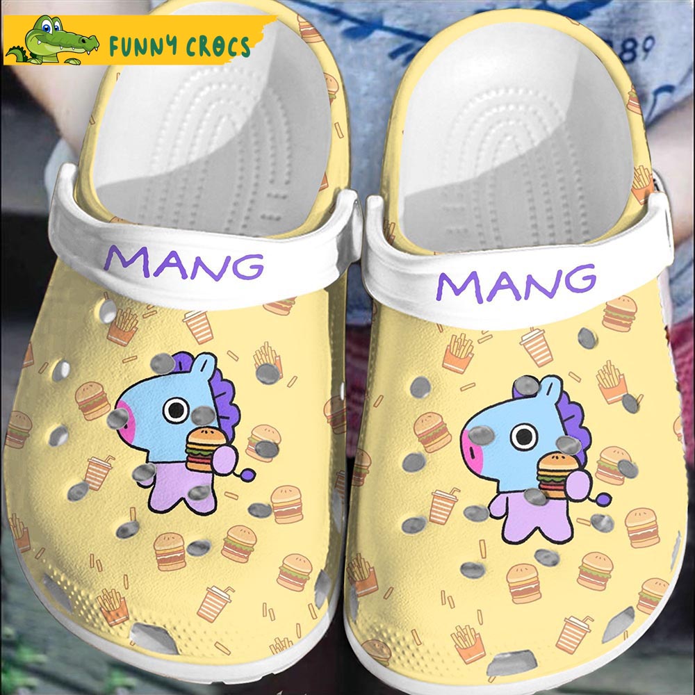 Funny Mang Bts Crocs Clog Shoes