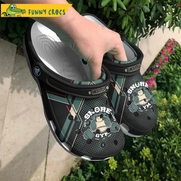 Funny Snorlax Gym Pokemon Gifts Crocs