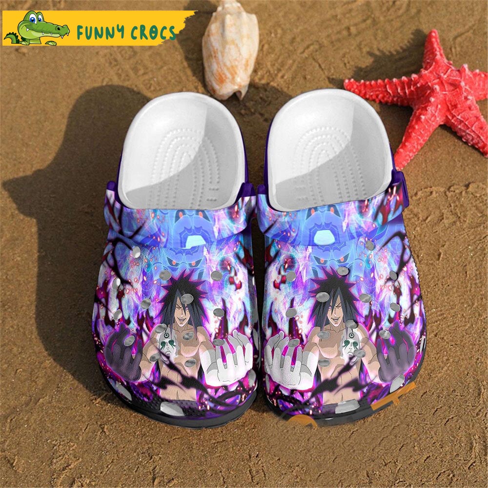 Funny Uchiha Madara Naruto Crocs Clog Shoes