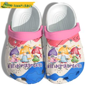 Gnomes Kinder Garten Back To School Crocs Clog Shoes
