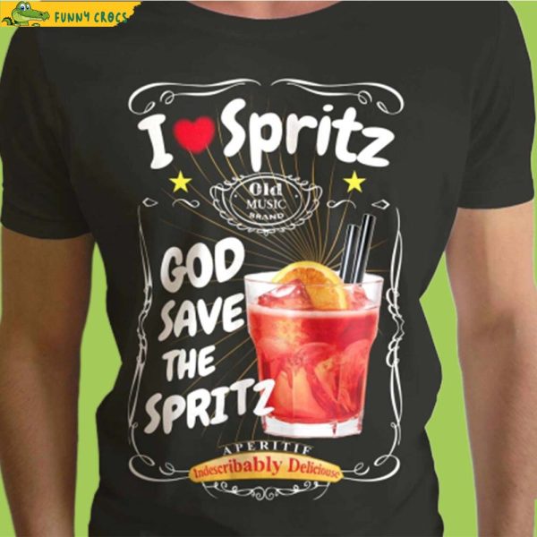 God Save The Spritz Shirt, Cocktailgod