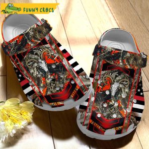 Grim Reaper Bow Hunting Gifts Crocs Clog Shoes