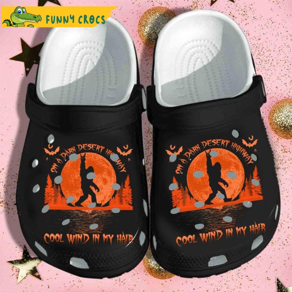 Halloween Bigfoot Crocs Clog Shoes