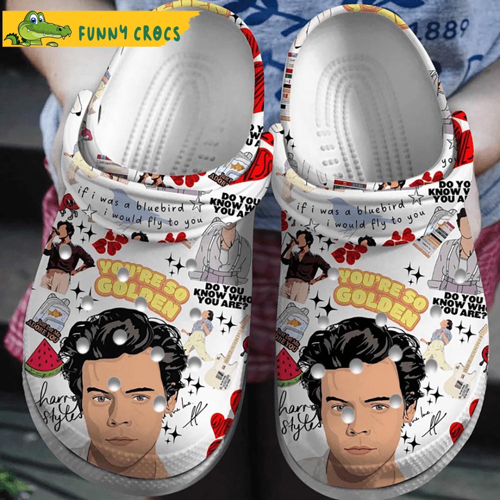 Harry Styles Young Crocs Clog Shoes